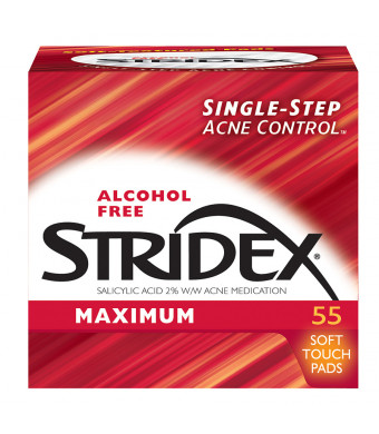 Stridex Daily Care Acne Pads with Salicylic Acid, Maximum Strength