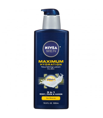 Nivea Men Maximum Hydration Nourishing Lotion, Dry Skin