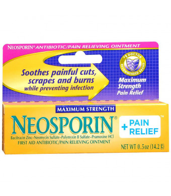 Neosporin + First Aid Antibiotic/Pain Relieving Ointment