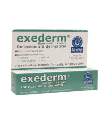 Exederm Flare Control Cream for Eczema & Dermatitis