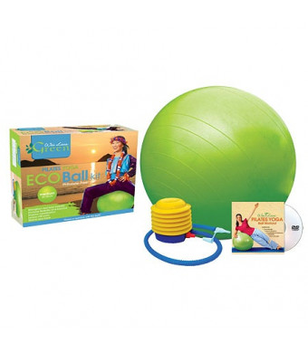 Wai Lana Pilates Yoga Eco Ball Kit with DVD