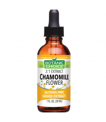 Botanic Choice Chamomile Flower Herbal Supplement Liquid