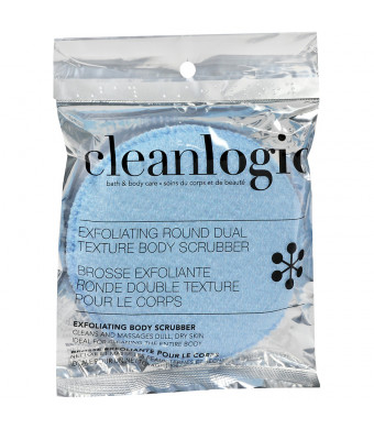 Cleanlogic Exfoliating Round Dual Texture Body Scrubber