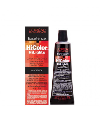 L'oreal Excellence Hicolor, Red Magenta Highlights, 1.2 Ounce