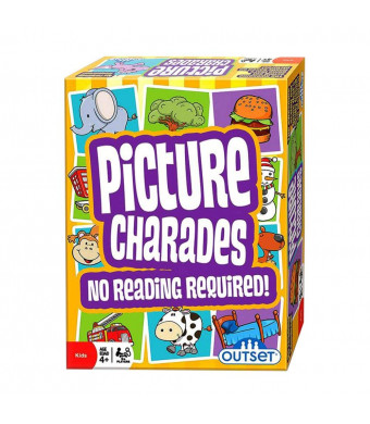 Outset Media Picture Charades for Kids - No Reading Required! - An Imaginative Twist on a Classic Game Now for Young Children by