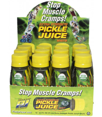 Pickle Juice Extra Strength Shots, 2.5 oz, 12 pack