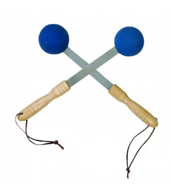 Bongers Percussion Massager, Blue, Pair