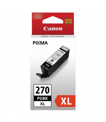 Canon 0319C001 0319C001 (PGI-270XL) High-Yield Ink Pigment Black