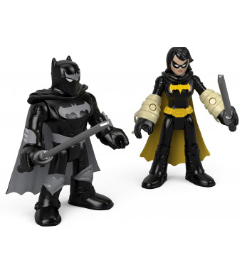 Fisher-Price Imaginext DC Super Friends, Black Bat and Ninja Batman
