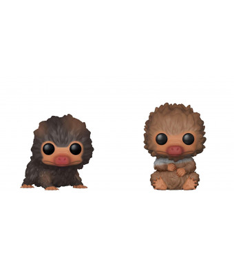 Funko Pop Movies: Fantastic Beasts 2 Crimes of Grindelwald - Baby Niffler (Brown and Tan) 2-Pack