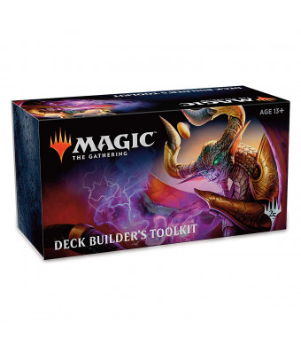 Magic: The Gathering Core Set 2019 (M19) Deck Builder'S Toolkit (4 Booster Pack + 125 Cards + Accessories)