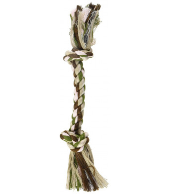 Petmate Booda Two Knot Rope Bone, Multicolored, Medium