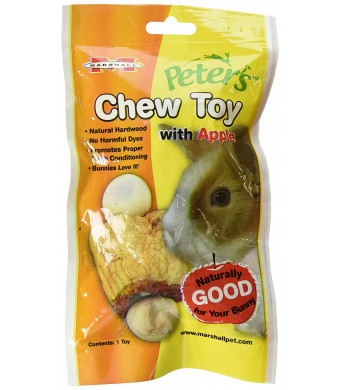 Peter's Chew Toy for Rabbits and Small Animals, Apple