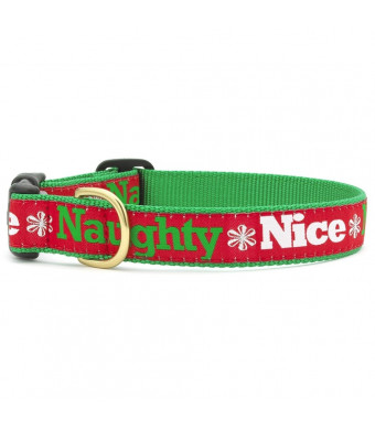 Naughty and Nice Dog Collar