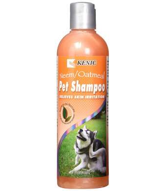 Kenic Neem Oatmeal Pet Shampoo, 17-Ounce