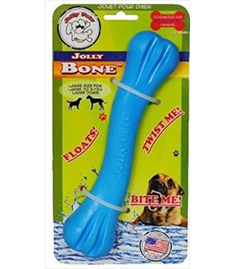 Jolly Pets Bone Tpe Dog Toy, 19 Cm, Blue