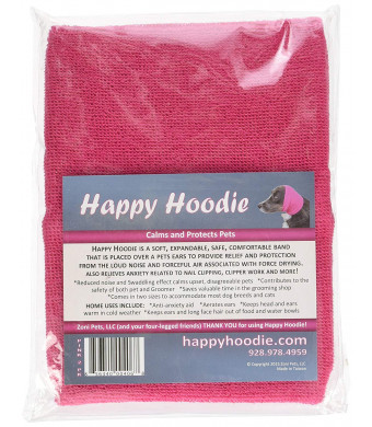 Happy Hoodie - Pink - 2 Pack 1 Large and 1 Small