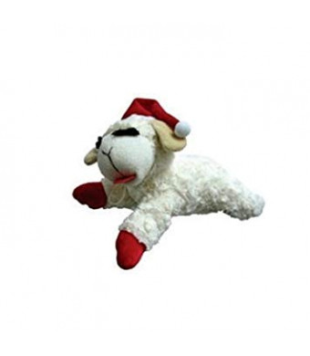 Multipet Holiday Lambchop Toy 6", Small