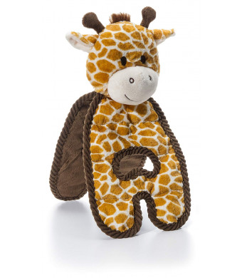 Charming Cuddle Tugs Giraffe Dog Toy