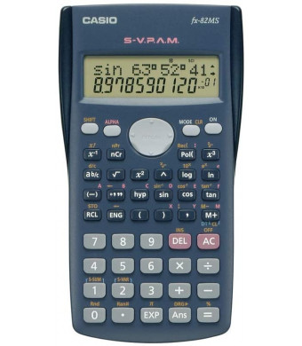 Casio #FX-82MS 2-Line Display Scientific Calculator