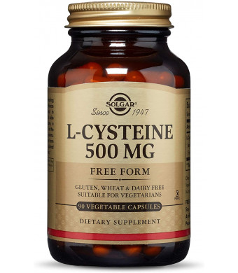 Solgar  L-Cysteine 500 mg, 90 Vegetable Capsules