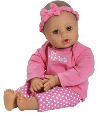 Adora Playtime Collection Pink 13" Soft Baby Doll with Bottle