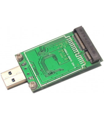 Micro SATA Cables USB 3.0 mSATA SSD Adapter as USB Disk Driver