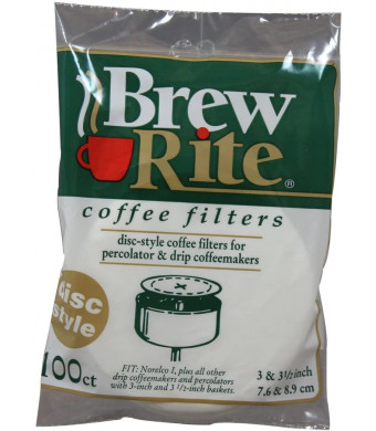 Disc Coffee Filter for 3 and 3.5" Percolator 600 Count Brew Rite