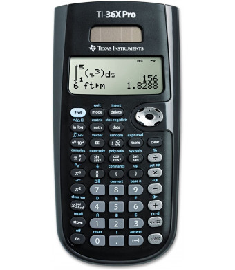 Texas Instruments TI36XPRO TI-36X Pro Scientific Calculator, 16-Digit LCD