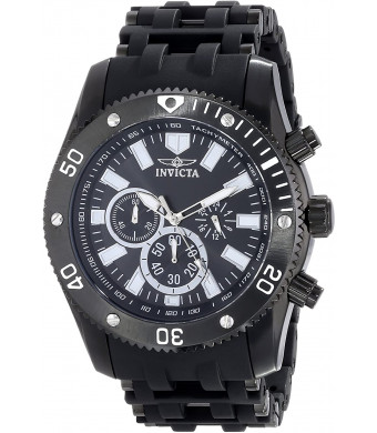 Invicta Men's 14862 Sea Spider Analog Japanese-Quartz Black Watch