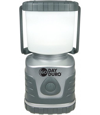 UST 60-DAY Duro LED Portable 1200 Lumen Lantern with Lifetime LED Bulbs and Hook for Camping, Hiking, Emergency and Outdoor Survival