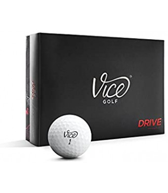 Vice Golf Drive Golf Balls (One Dozen)