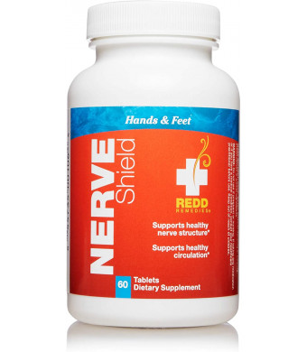 Redd Remedies - Nerve Shield, Nerve Support for a Healthy Myelin Sheath and Nerve Structure, 60 Count