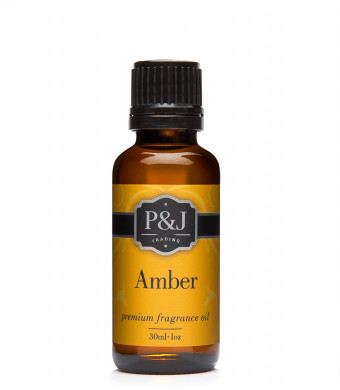 PandJ Trading Amber Fragrance Oil - Premium Grade  Scented Oil - 30ml