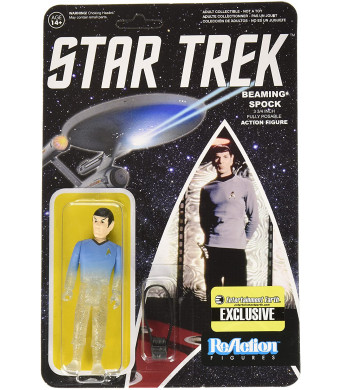 Star Trek: The Original Series Beaming Spock Reaction 3 3/4-Inch Retro Action Figure - Limited Edition