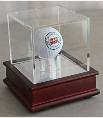 Display Stand Golf Ball Display Case for a Trick or Novelty Golf Ball (Ball not Included), GB13