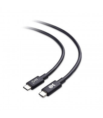 USB-IF Certified Cable Matters 10 Gbps Gen 2 USB C to USB C Cable with 8K Video and 100W Power Delivery in Black 3.3 Feet, 1m