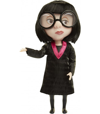 The Incredibles 2 Edna Action Figure Doll in Deluxe Costume and Glasses