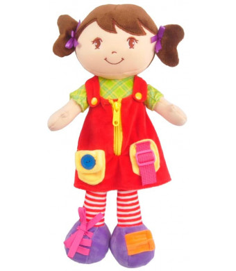 Linzy Plush 16" Educational Plush Doll