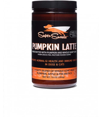 Super Snouts | Pumpkin Latte | Digestive Health | Healthy Immune System | Pumpkin and Goat's Milk