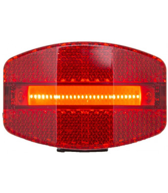 Planet Bike Grateful Red USB Bike Tail Light, Red/Black