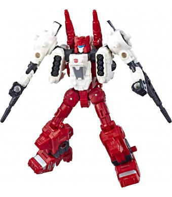 Transformers Toys Generations War for Cybertron Deluxe Wfc-S22 Autobot Six-Gun Weaponizer Action Figure - Siege Chapter - Adults and Kids Ages 8 and Up, 5