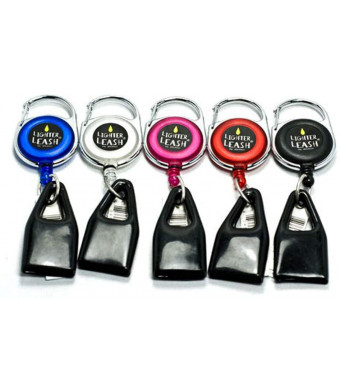 LIGHTER LEASH Premium Clip 5 Pack