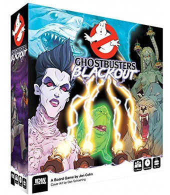 IDW Games Ghostbusters: Blackout Board Game, Multicolor