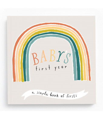 Baby Journal - Little Rainbow Memory Book