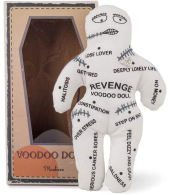 Mealivos Personalised Revenge Voodoo Doll (White)