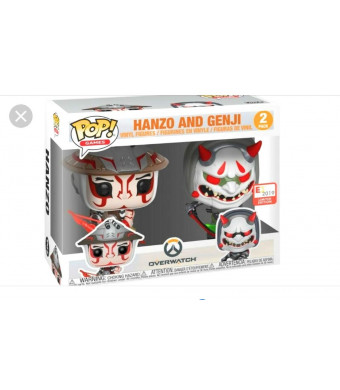 Pop Funko Hanzo and Genji 2-Pack E3 2019 Limited Edition