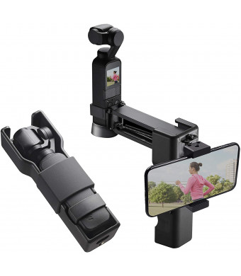 TOMAT OSMO Pocket Case, Mini Handheld Anti-Shake Vlog Z Axis Stabilizer Carrying Case Smartphones Holder for DJI OSMO Pocket Accessories