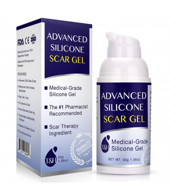 Scar Remover Gel for Scars from C-Section, Stretch Marks, Acne, Surgery, Effective for both Old and New Scars