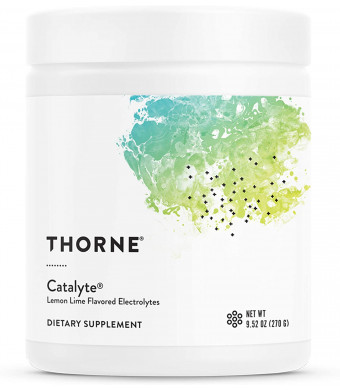 Thorne Research - Catalyte (Lemon LimeFlavored) - Electrolyte Replenishment and Energy Restoration Supplement - No Artificial Sweeteners - NSF Certified for Sport - 9.52 oz